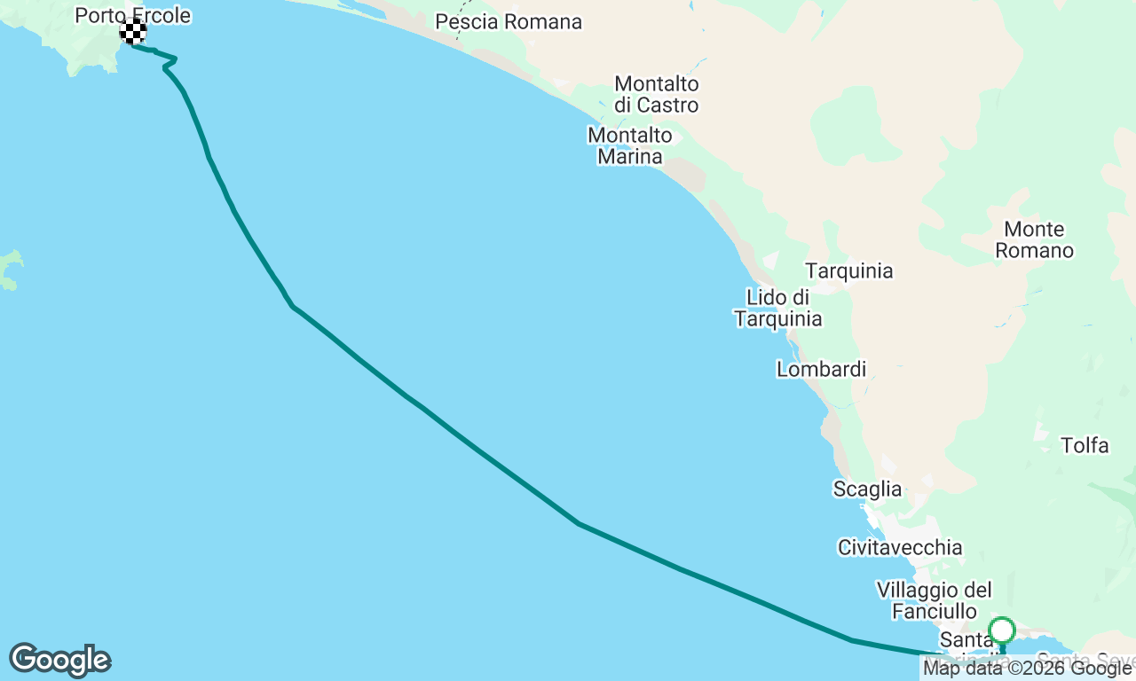 Voyage map