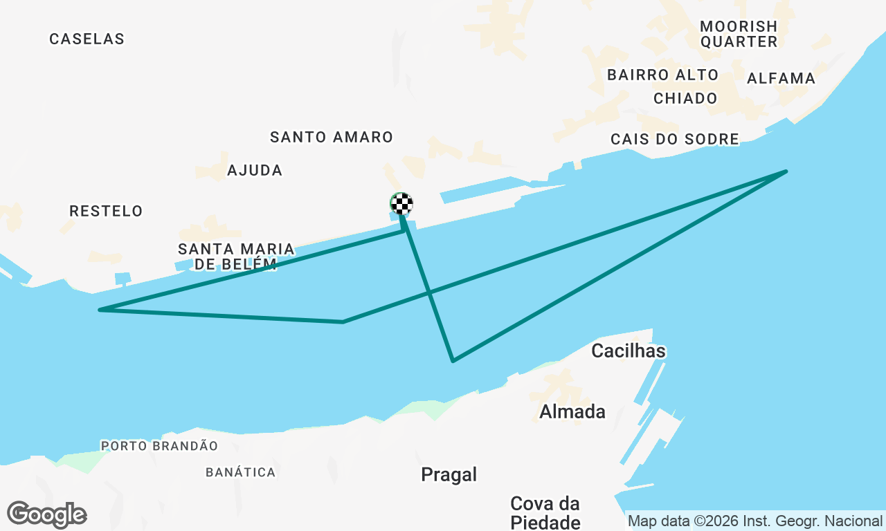 Voyage map