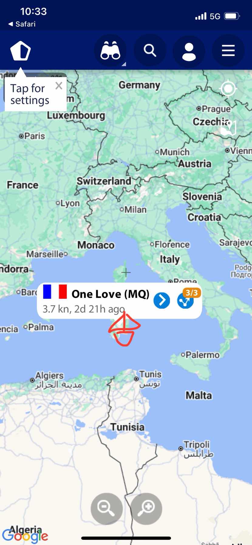 Cagliari (Sardaigne) à San Vito Lo Capo (Sicile)_D0BBAE34-8DF8-4E42-8C28-C9B945873BF7