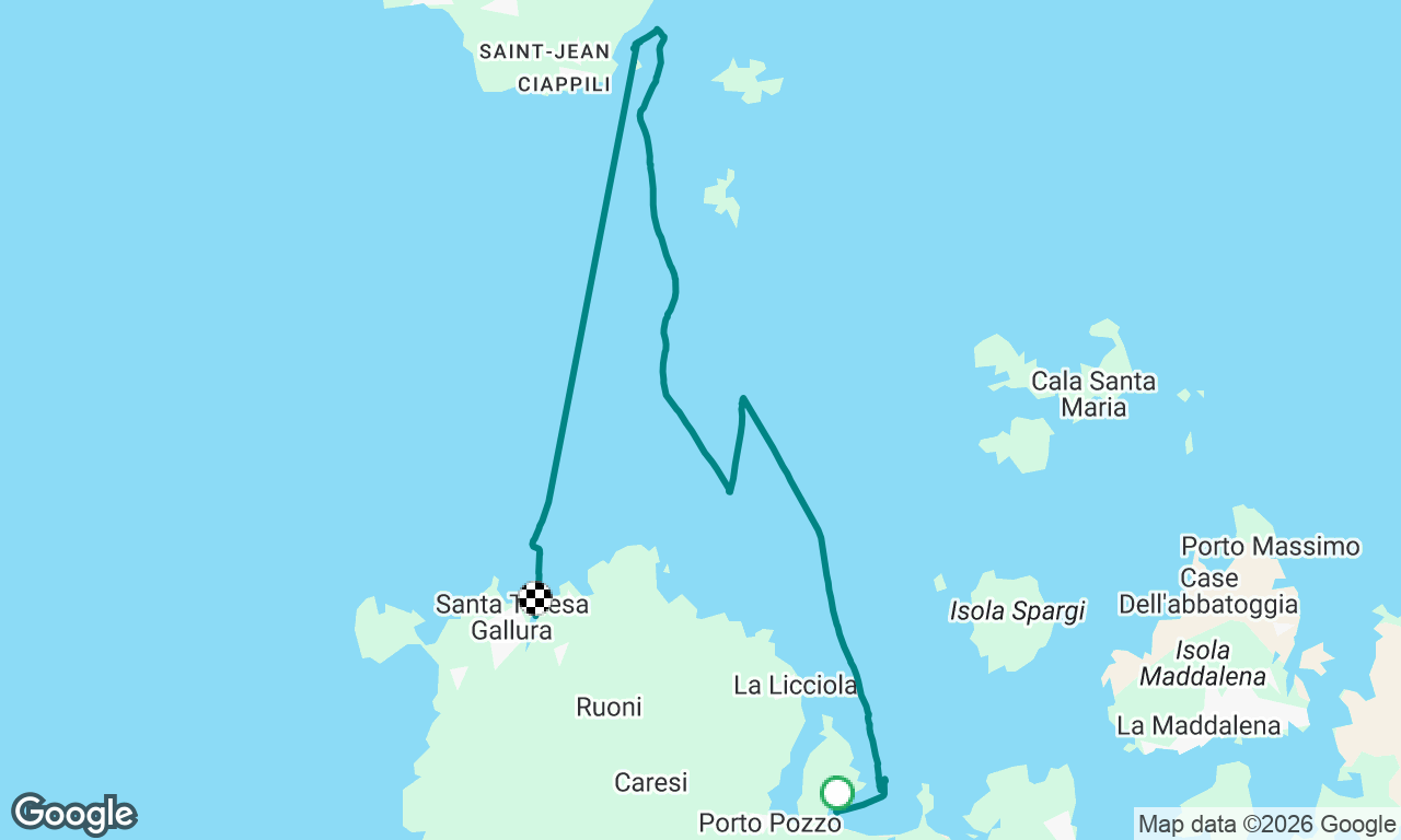 Voyage map