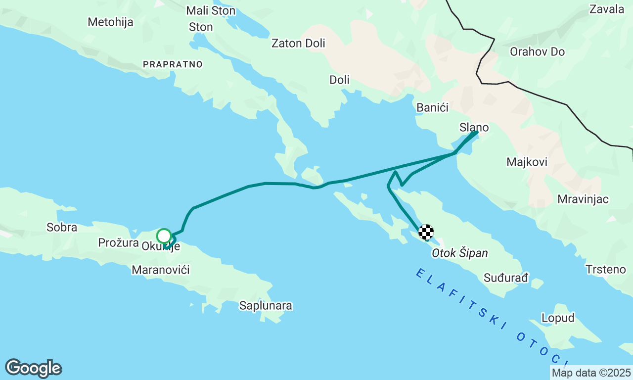 Voyage map