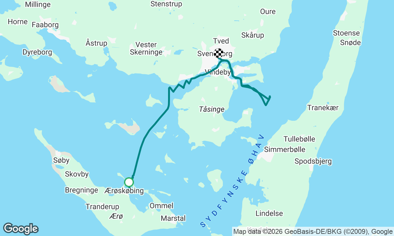 Voyage map