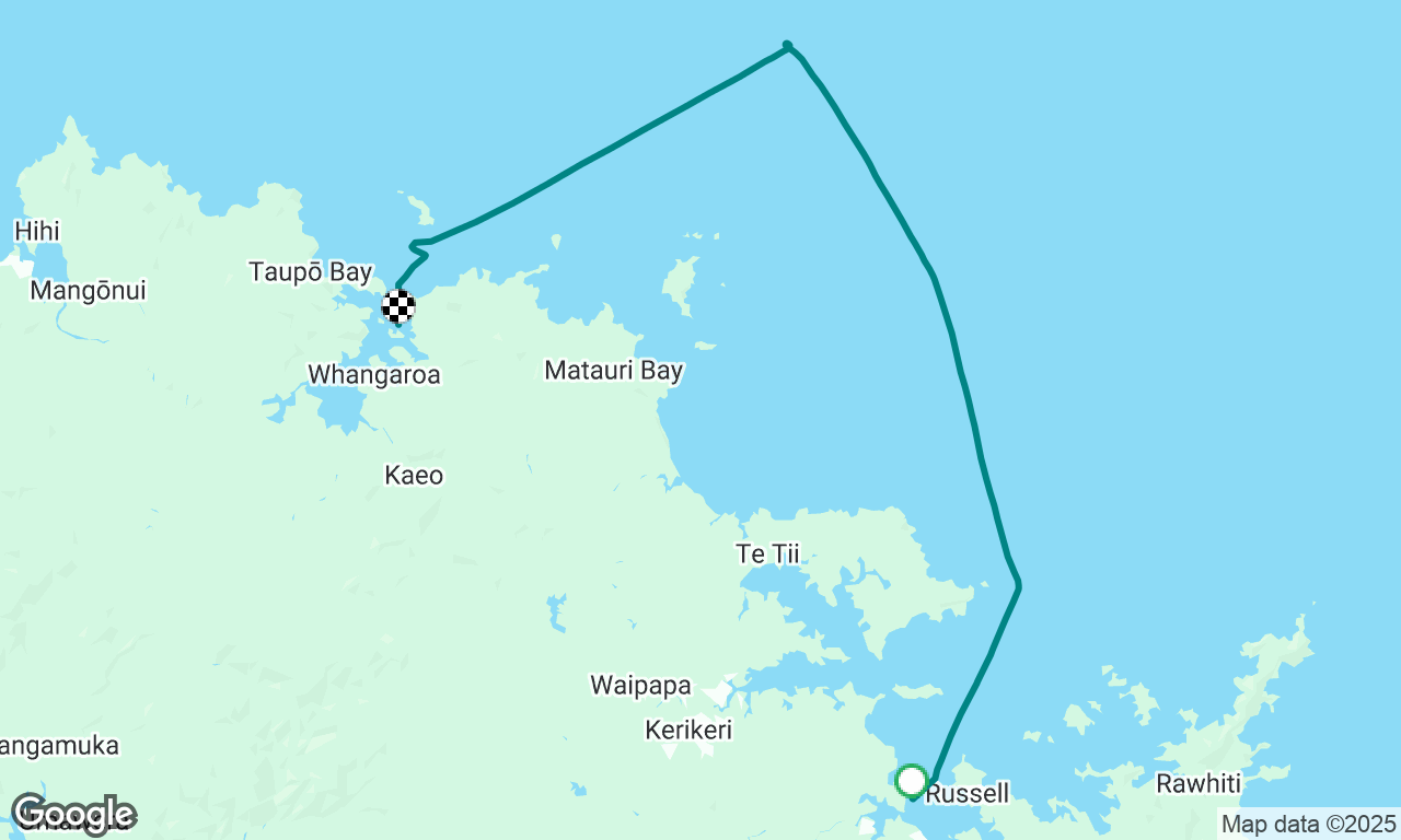 To Whangaroa harbor