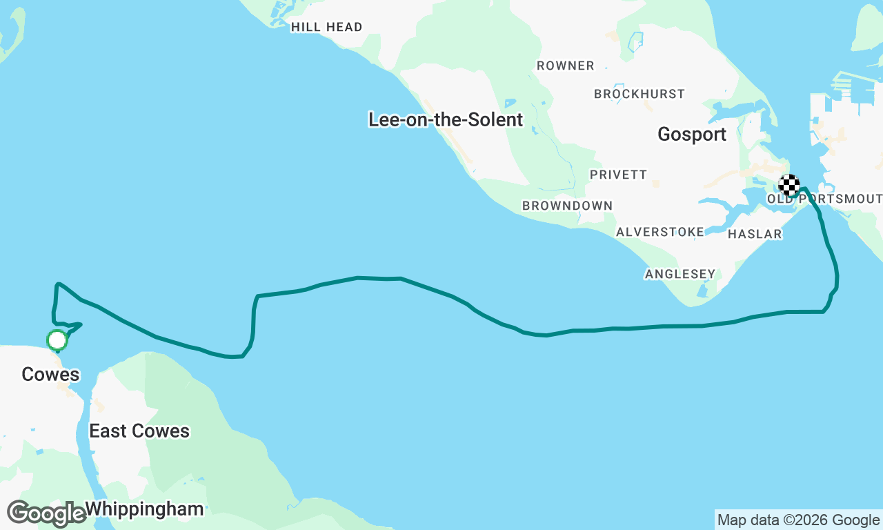 Cowes to Haslar 5 Jul