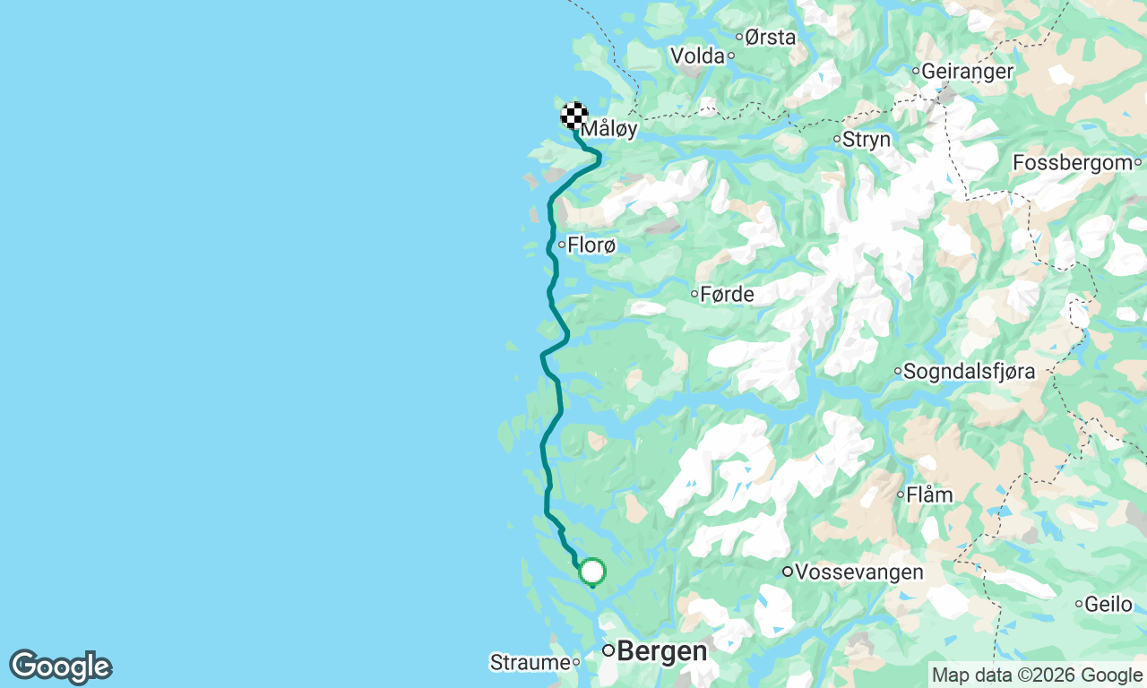 Voyage map
