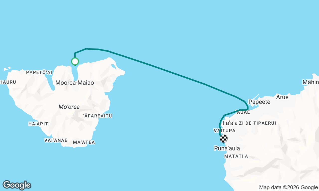 Voyage map