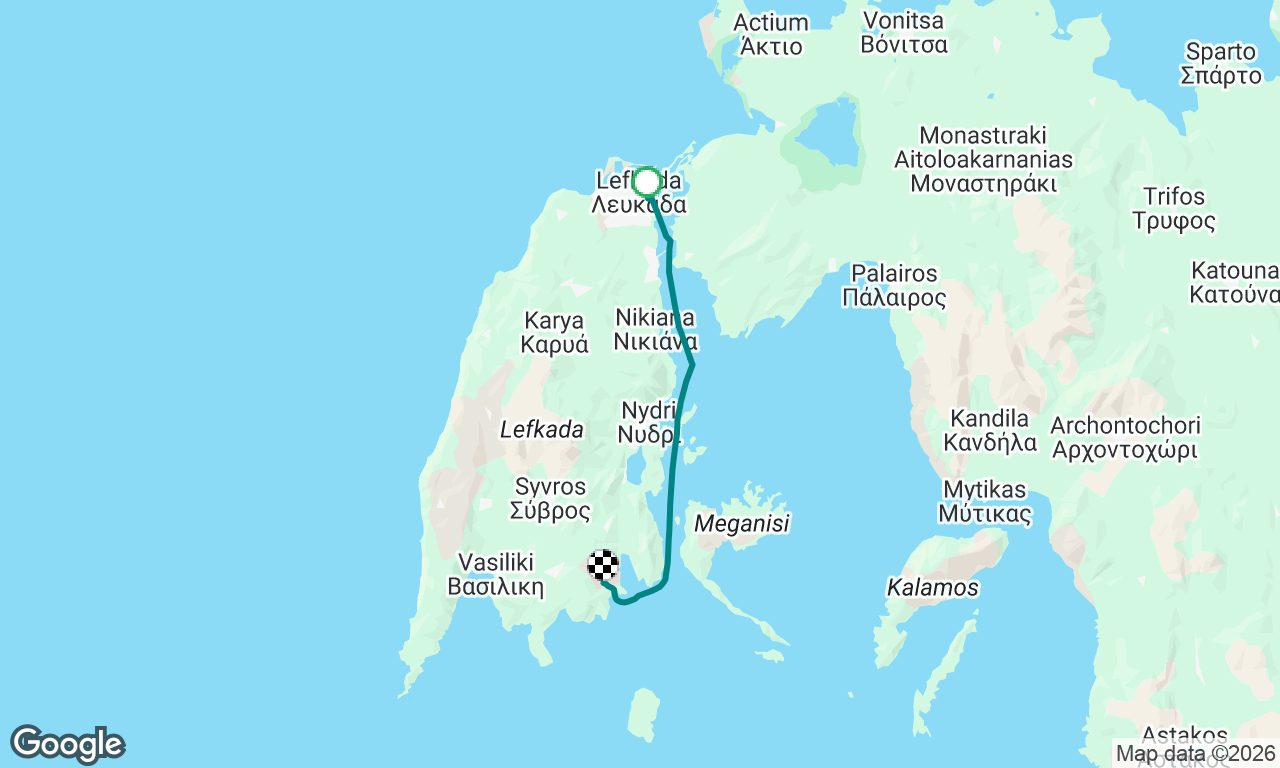 Voyage map