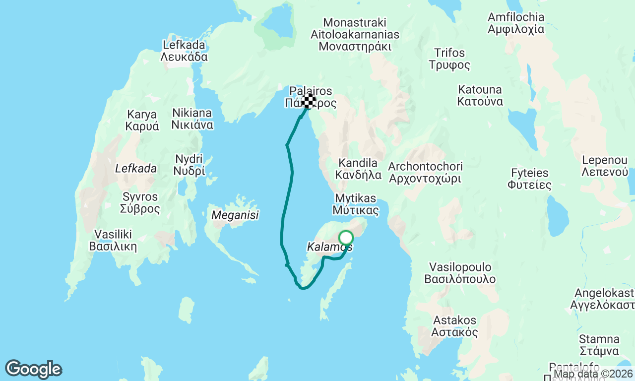 Voyage map