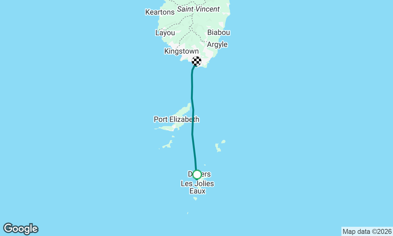 Voyage map