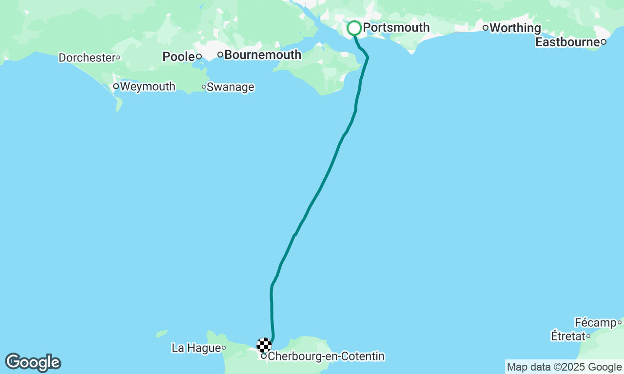 Gosport to Cherbourg