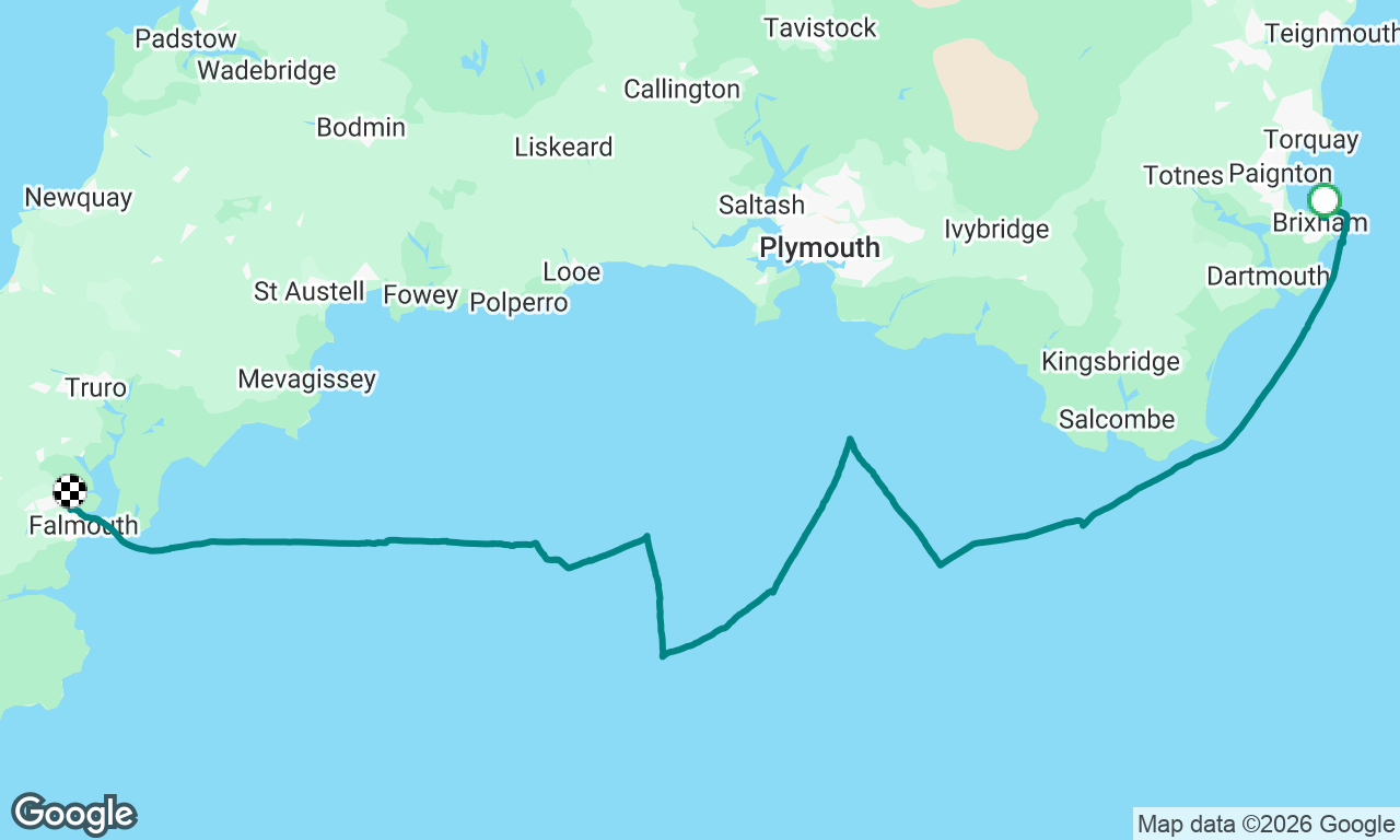 Brixham to Falmouth