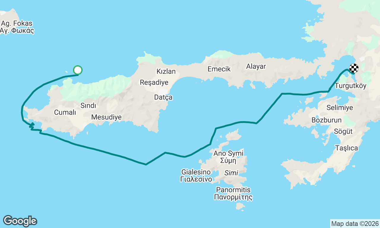 Voyage map