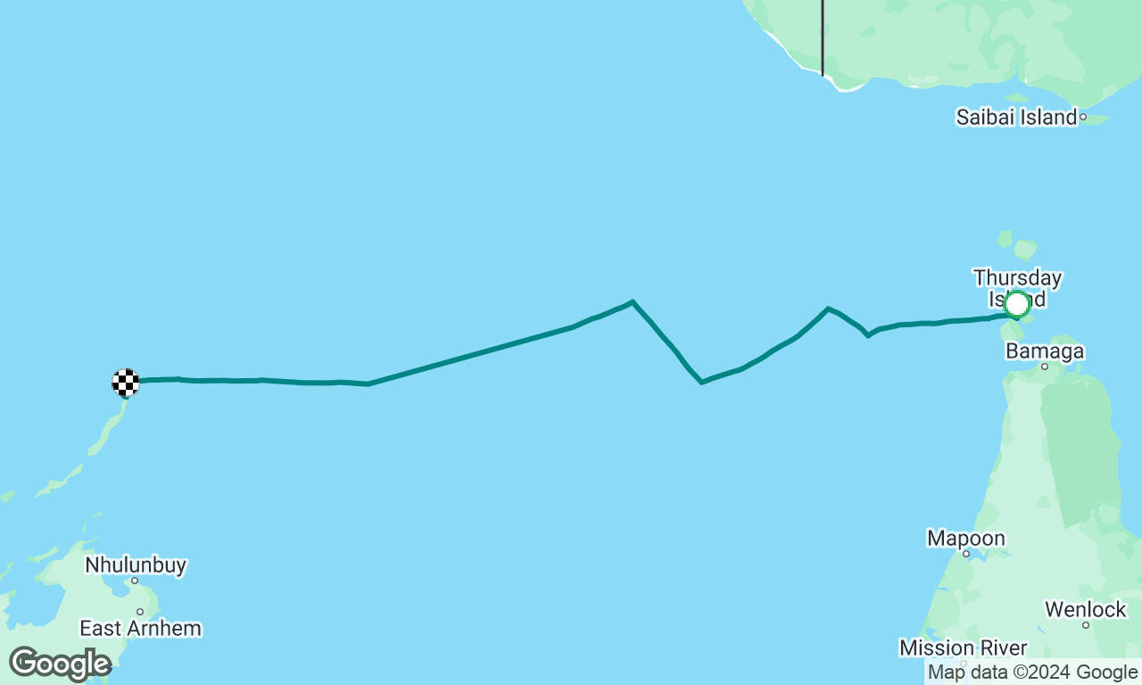 Crossing the Gulf Of Carpentaria