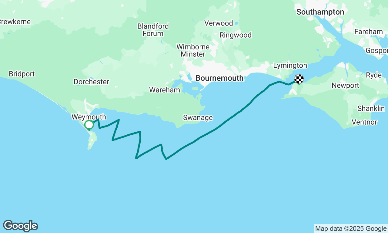 Coastal Skipper Day 3 - Portland Harbour to Yarmouth