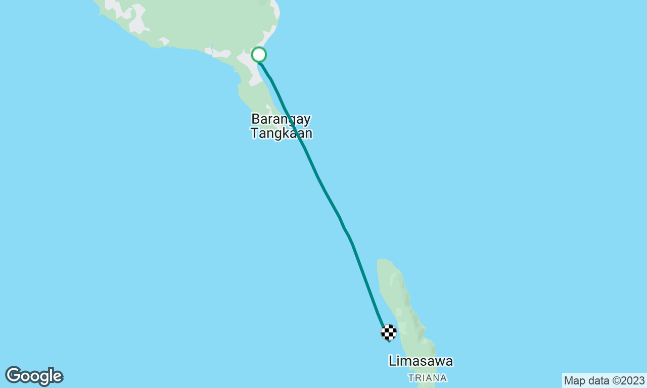 Port  Burgos to Limasawa (Magellan) 