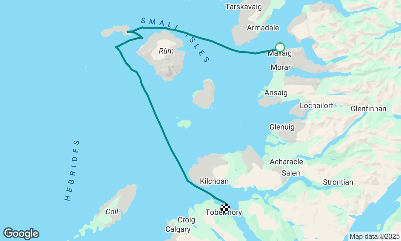 Mallaig to Canna to Tobermory