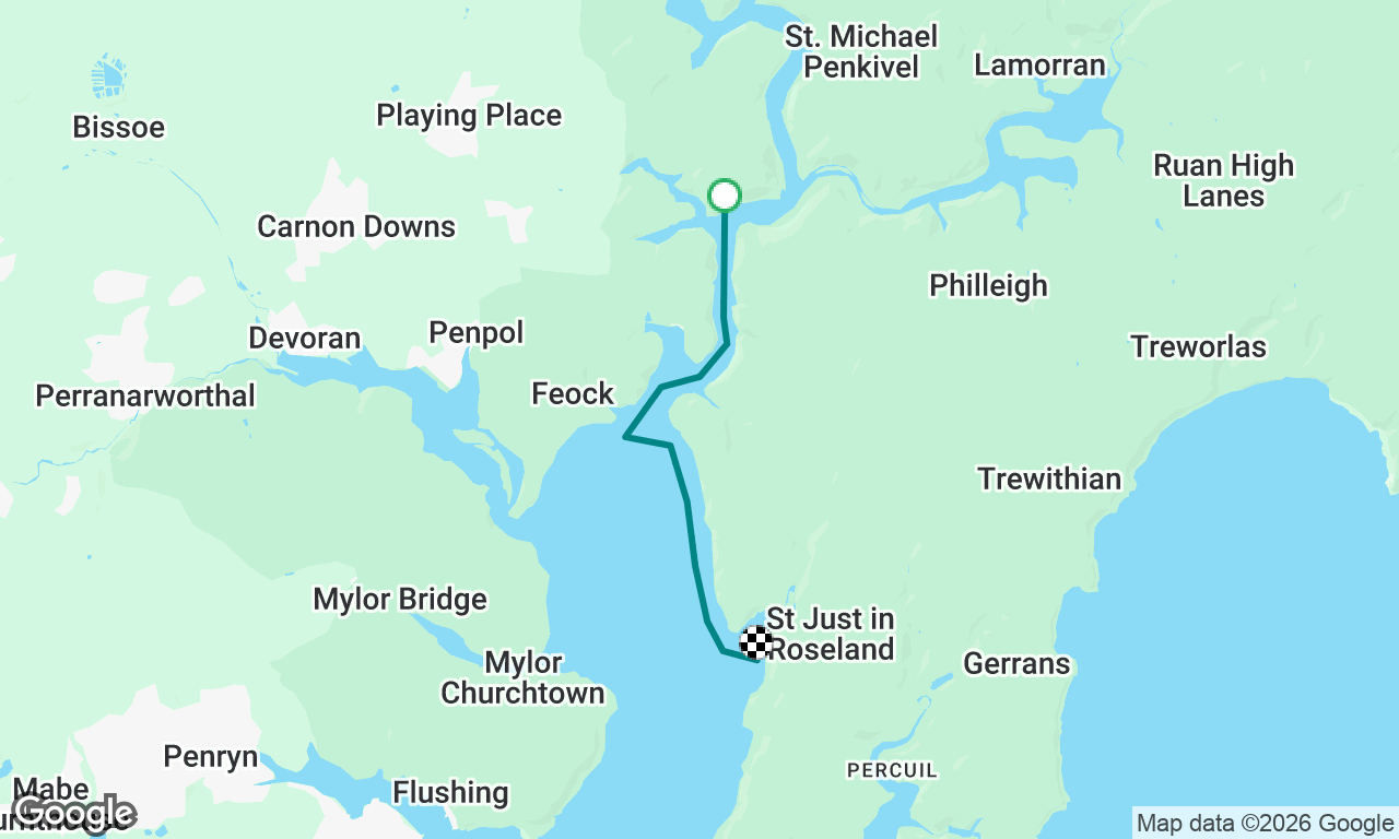 Lamouth CK to St Just in Roseland