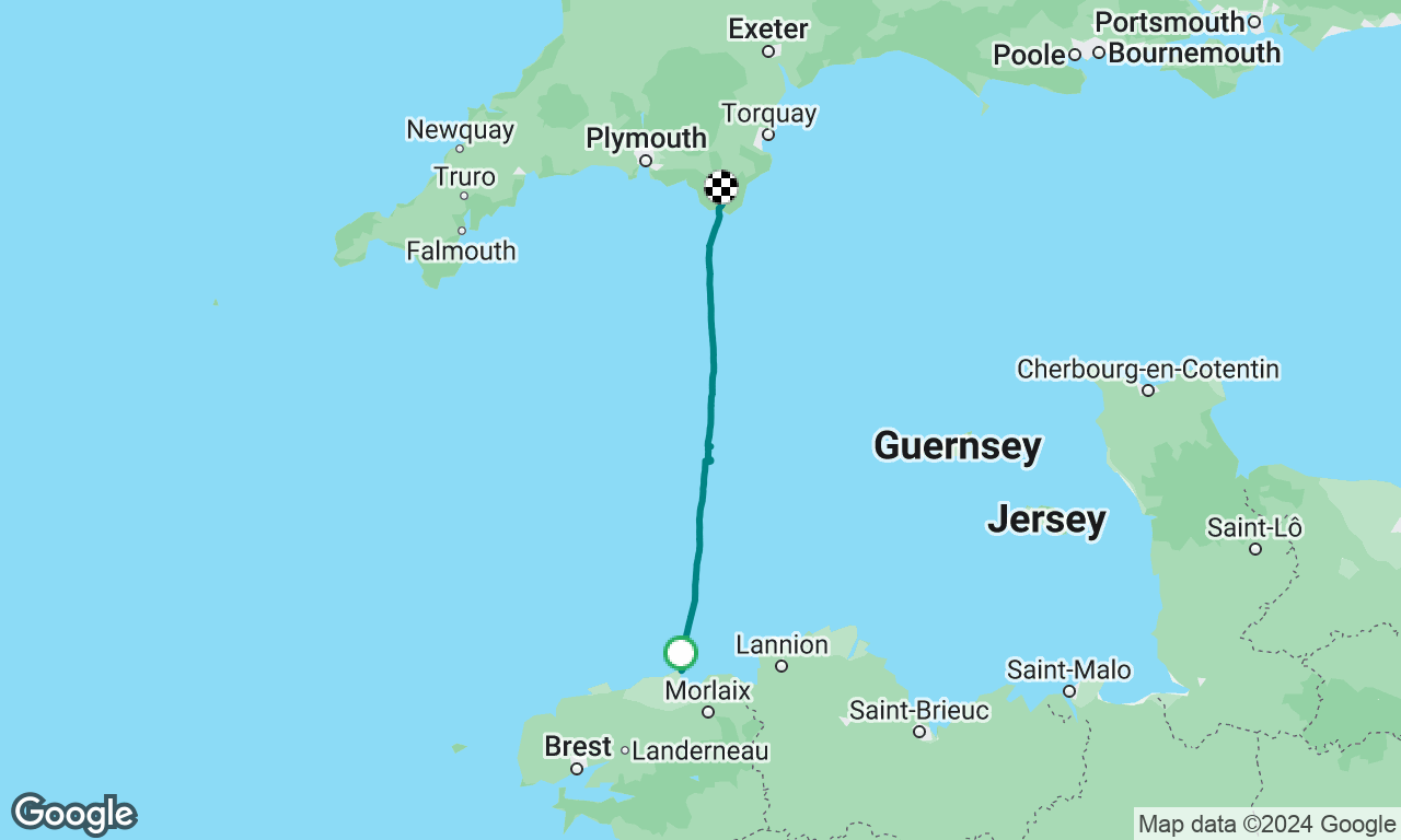 Roscoff to Salcombe