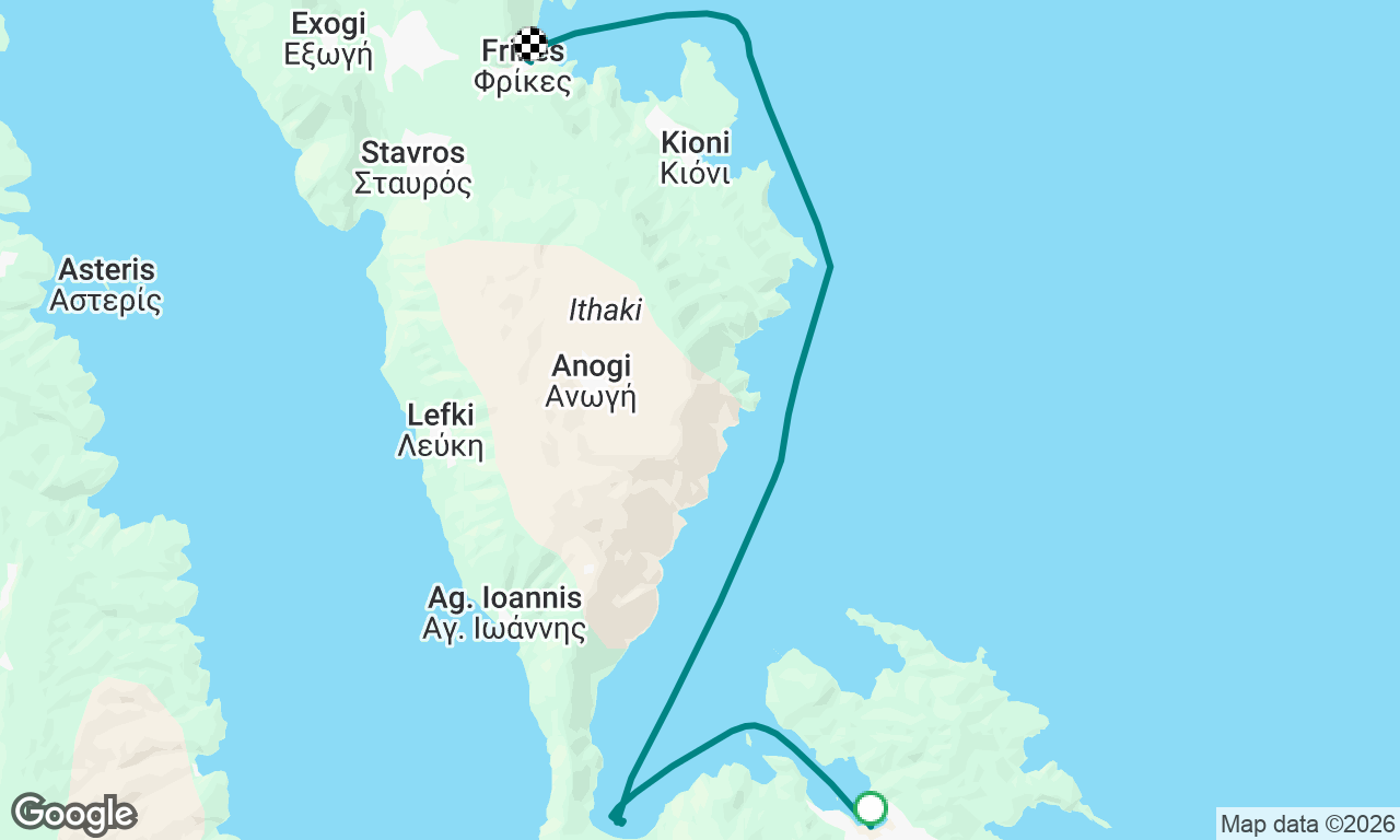 Voyage map