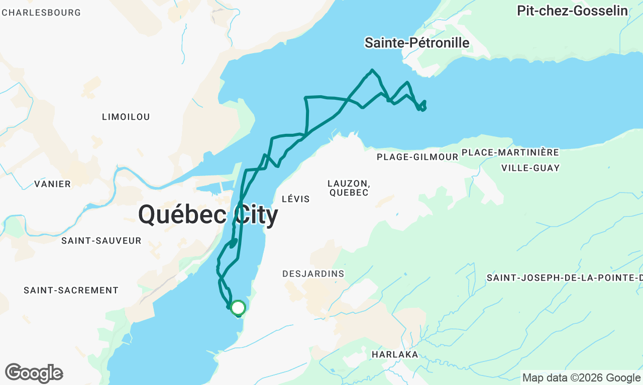 Voyage map