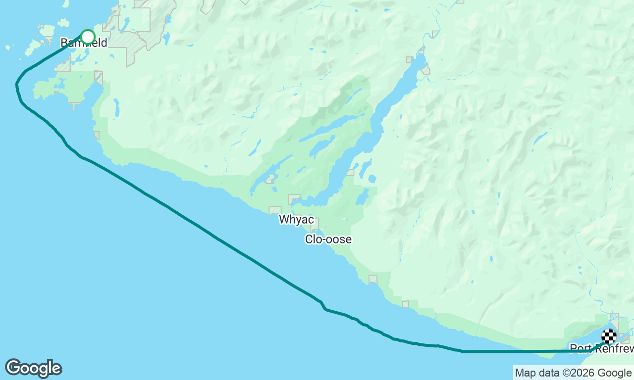 Rounding Vancouver Island day 22
