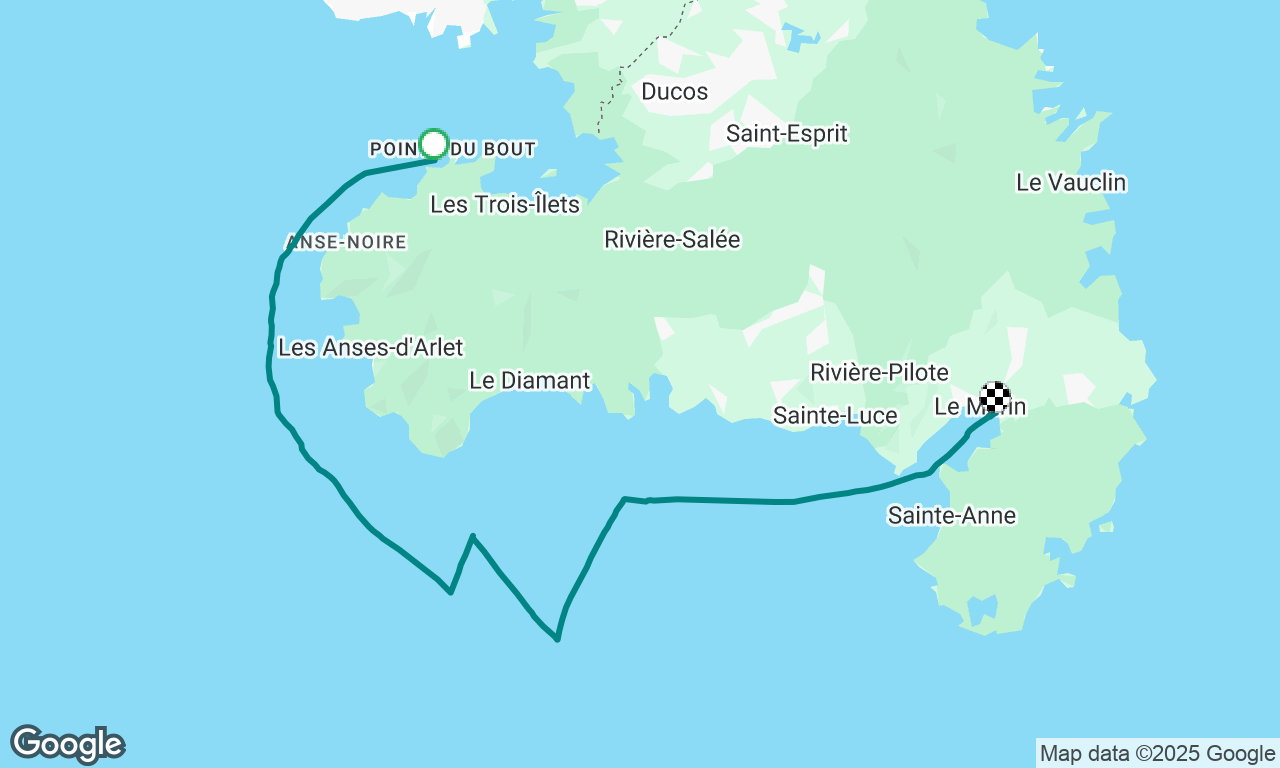 Last sail in Martinique