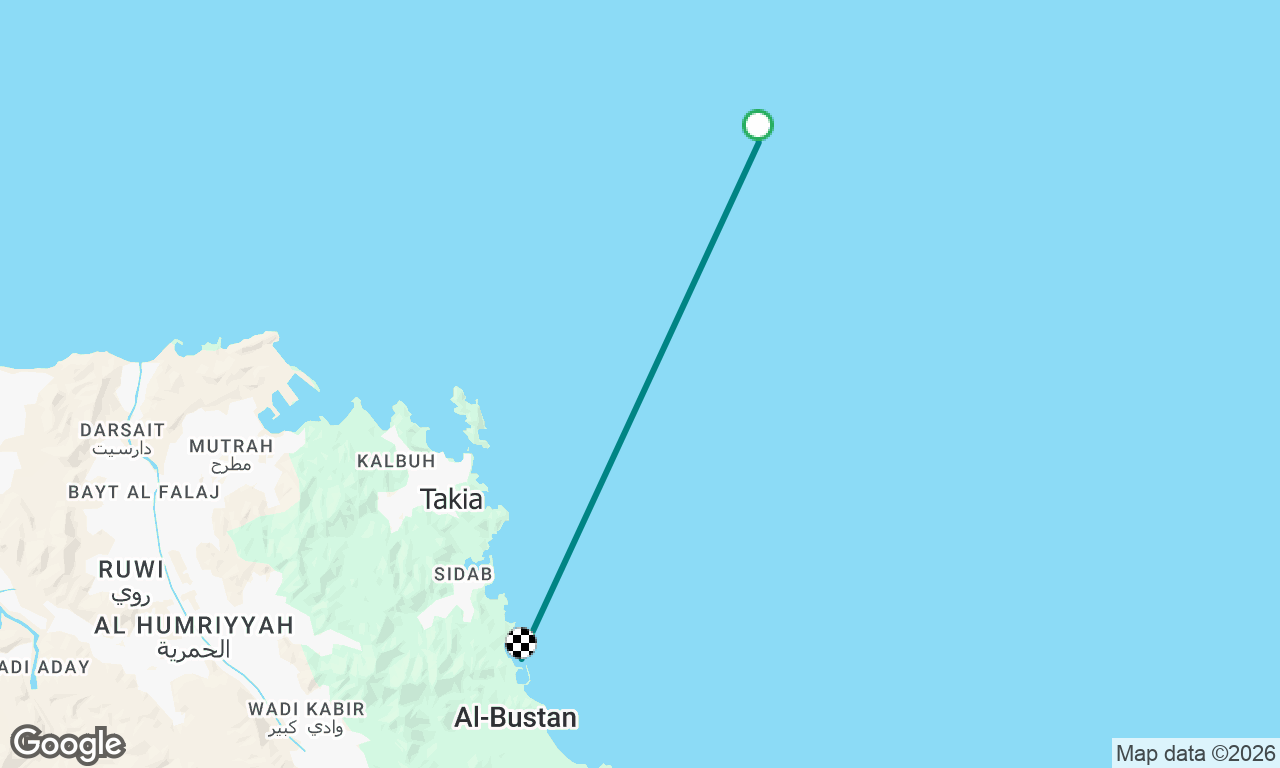 Voyage map