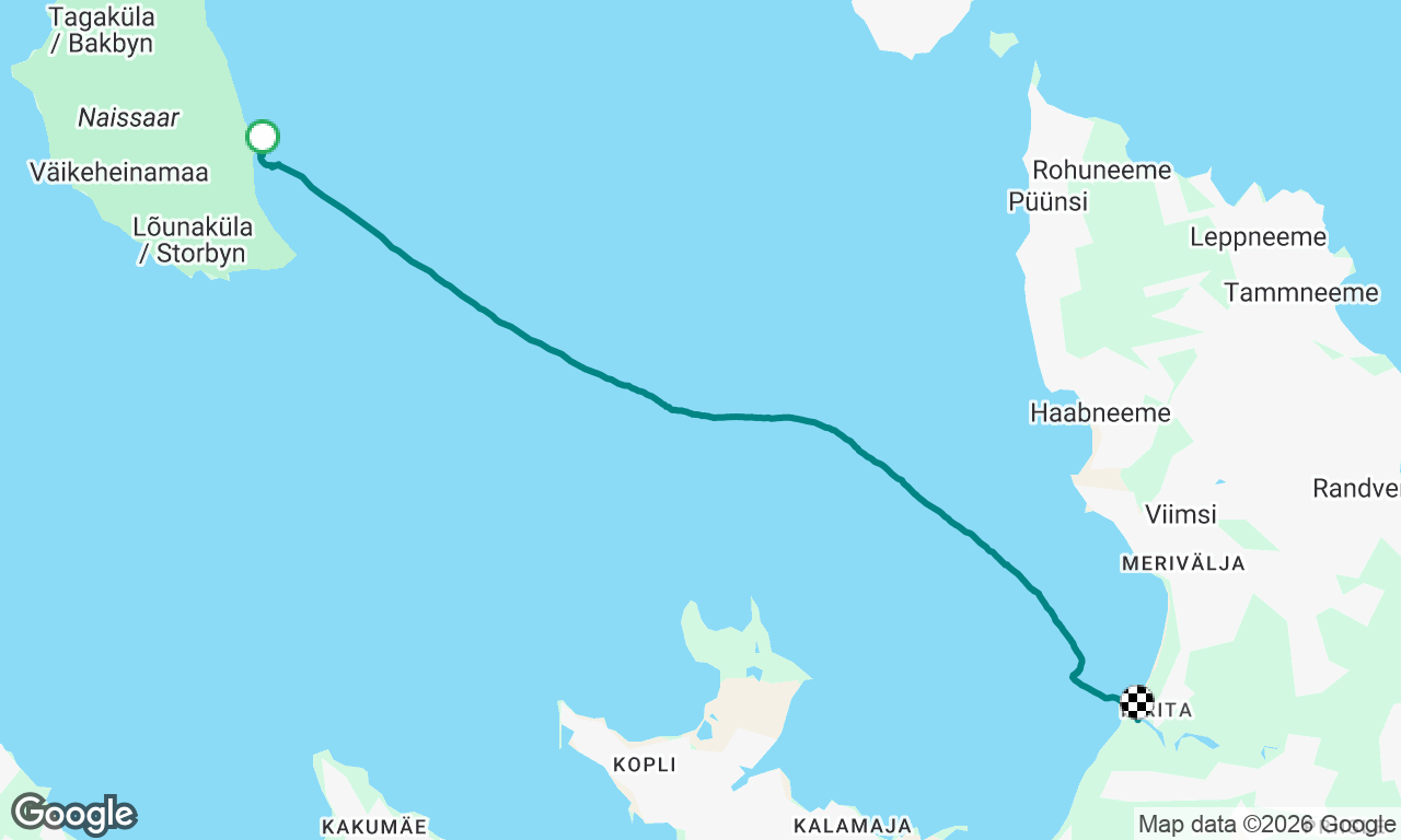 Voyage map