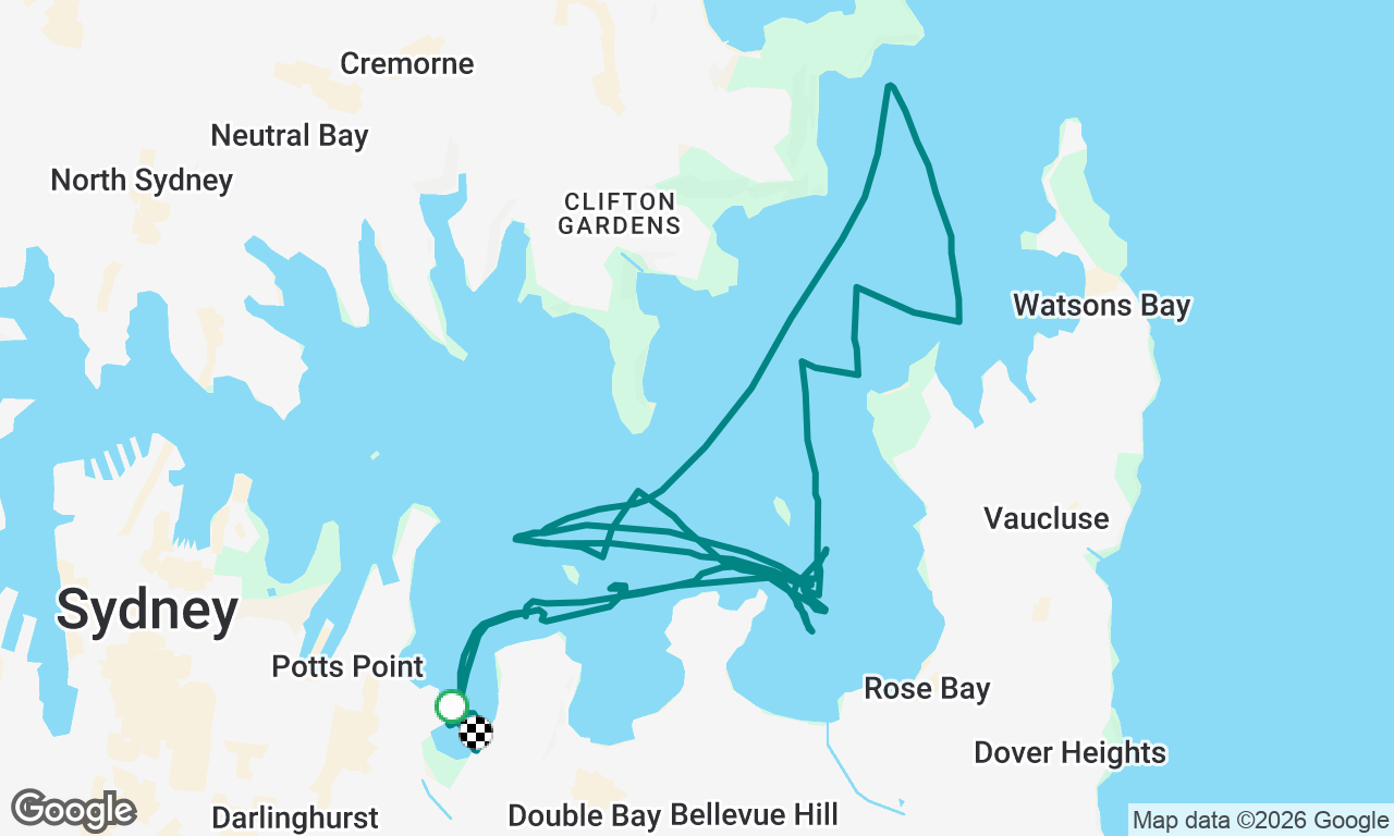 Voyage map
