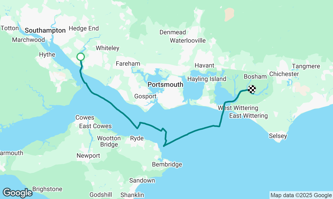 Port Hamble to Itchenor