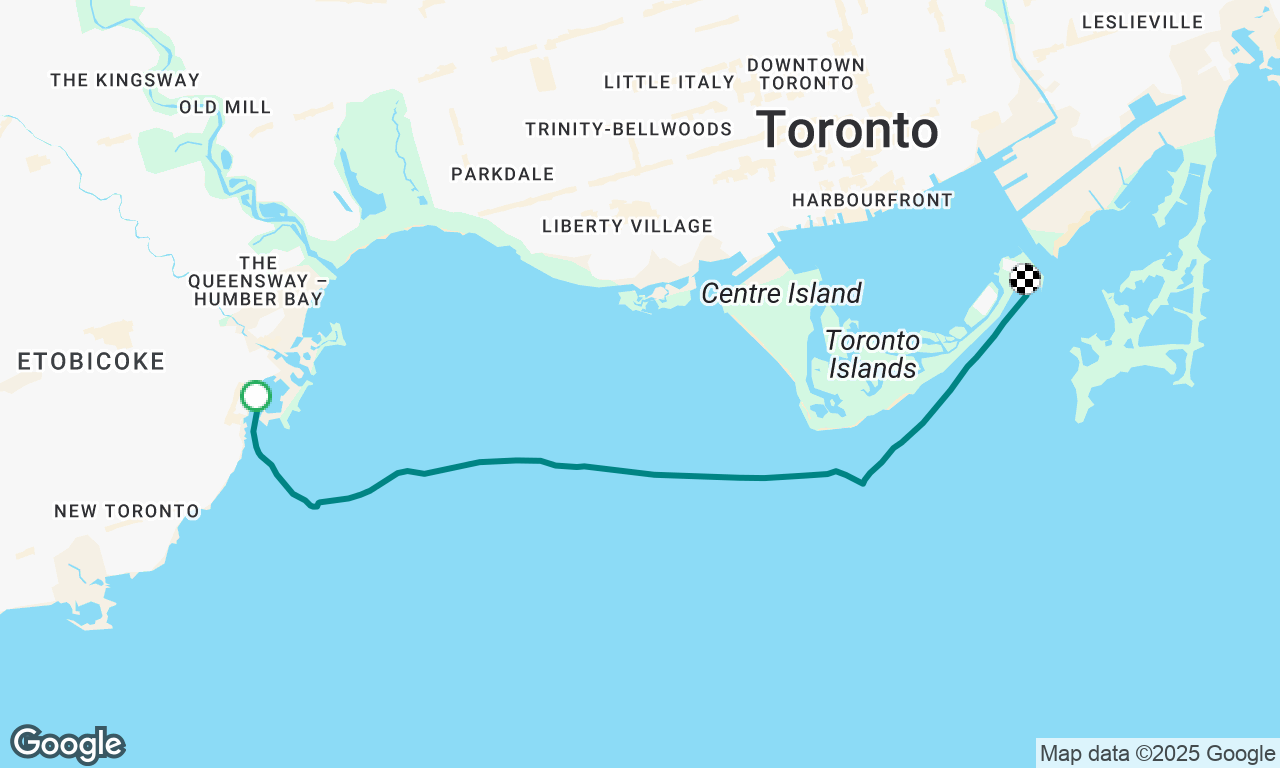 Motor to wards beach to anchor 