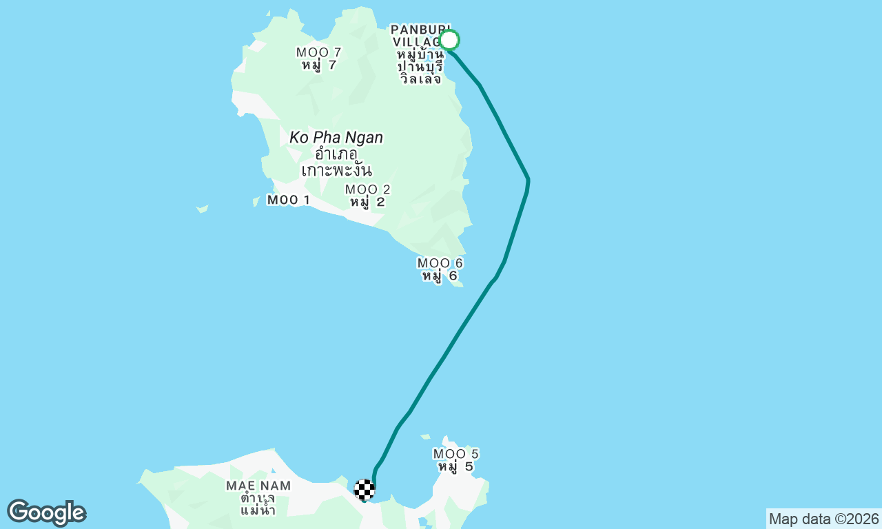 Voyage map