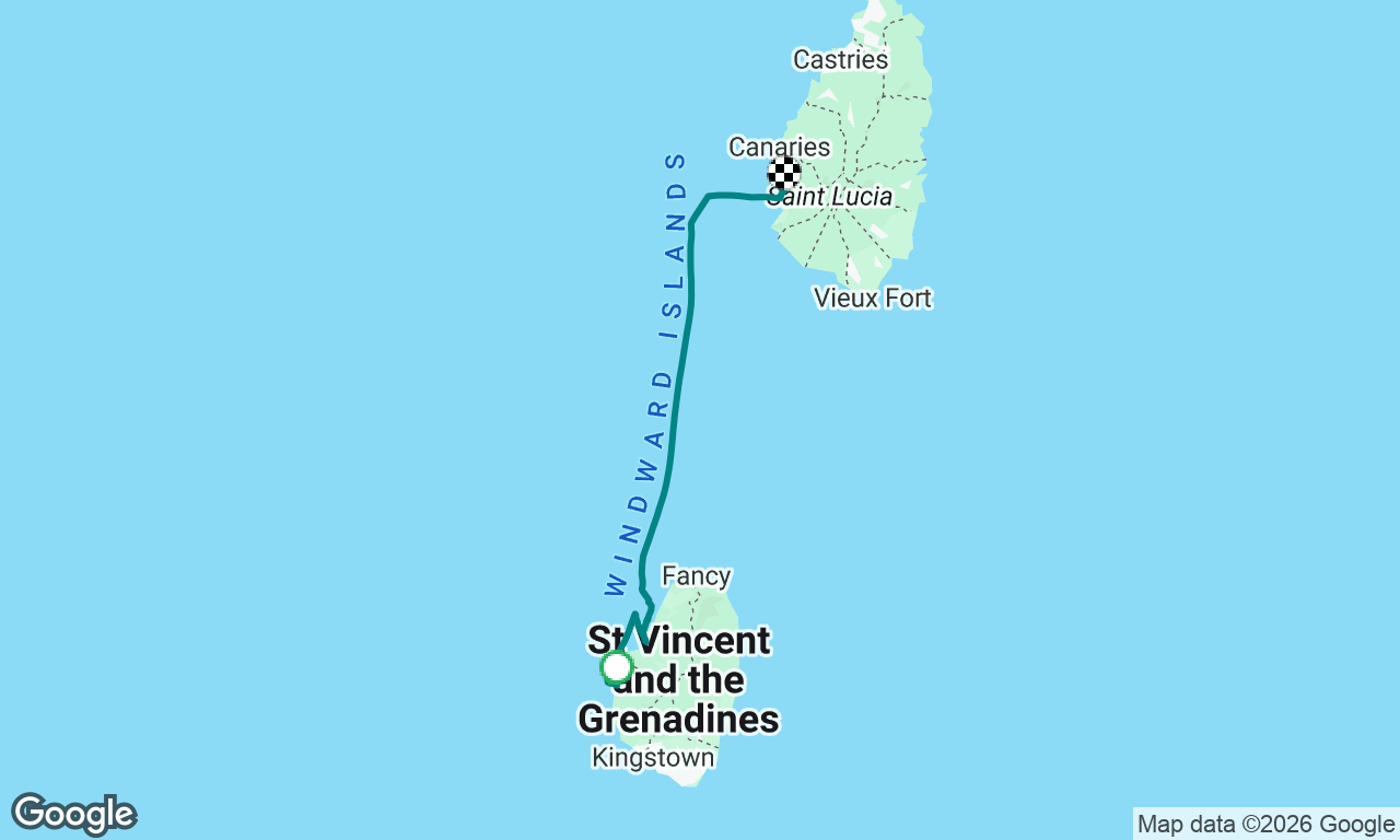 Voyage map