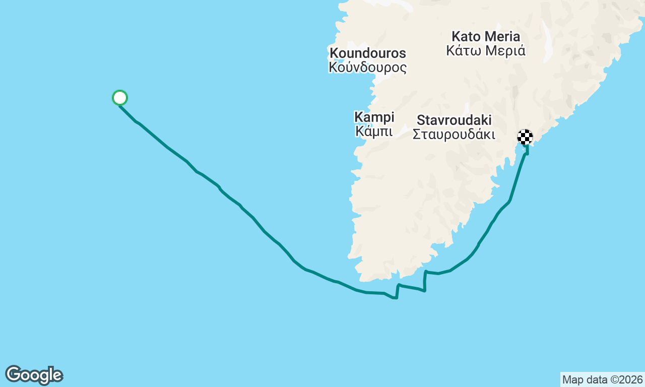 Voyage map