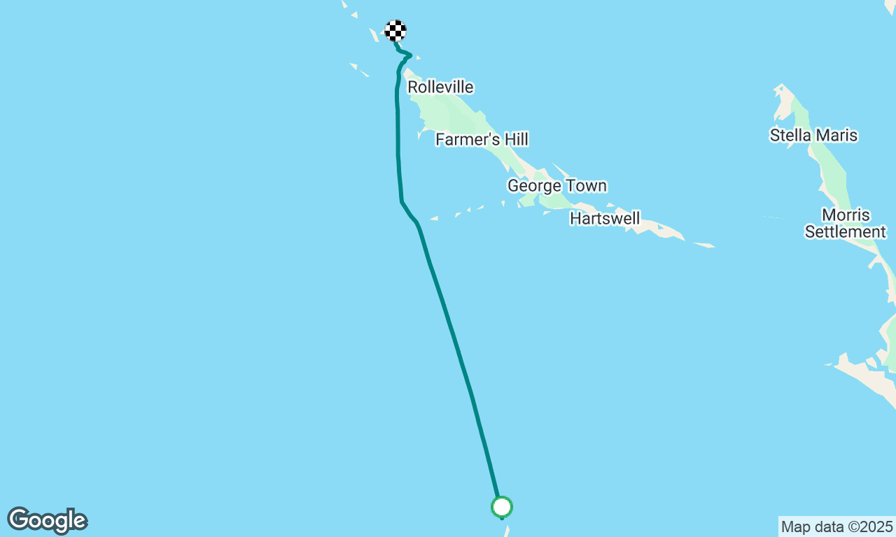 Flamingo Cays,  Jumentos - Lee Stocking Island, Exumas - Bahamas