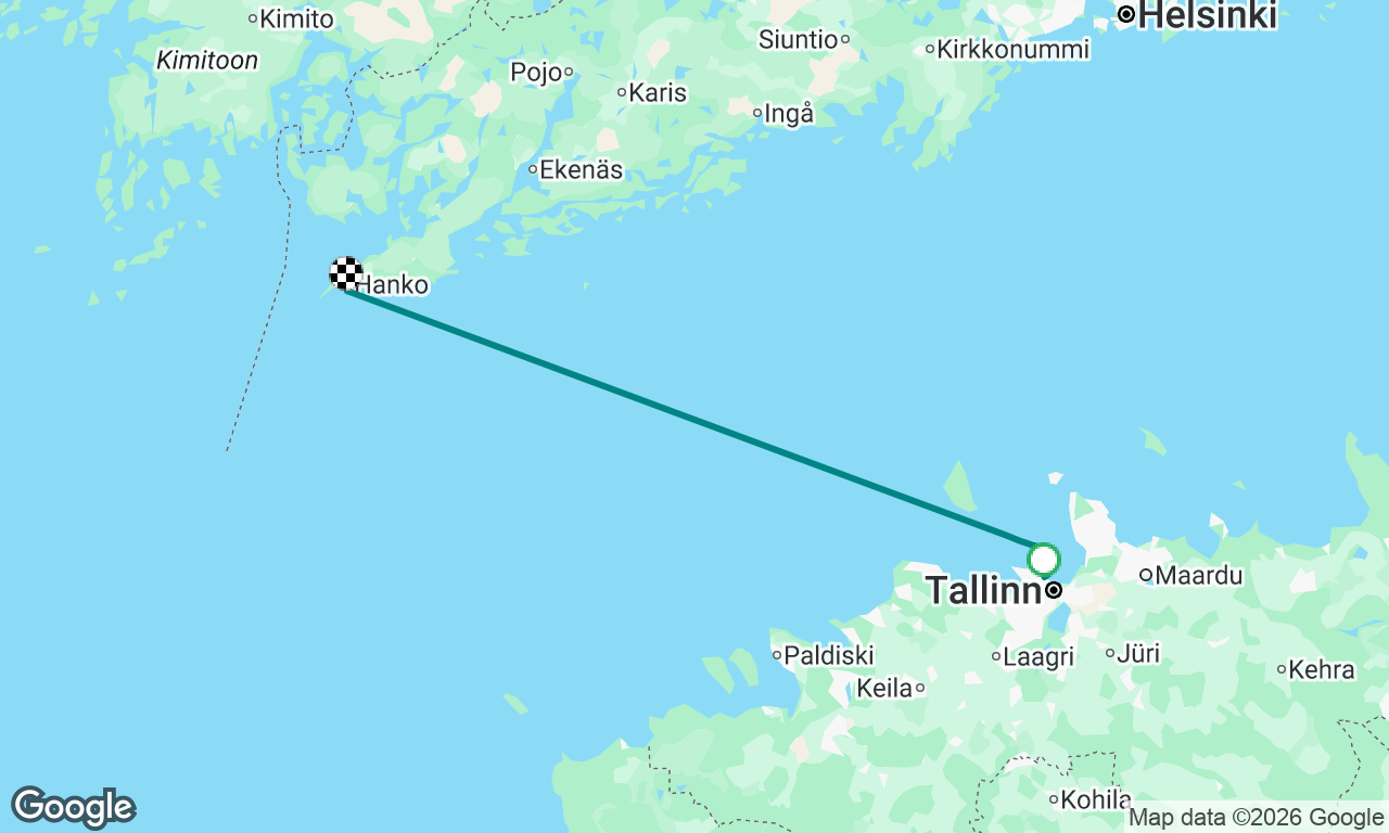 Voyage map