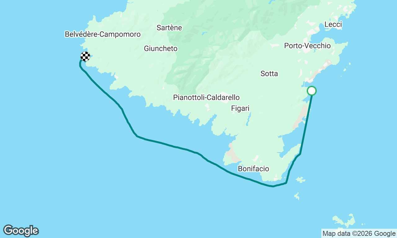 Voyage map