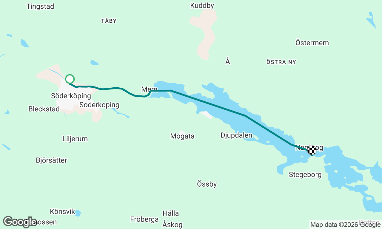 Voyage map