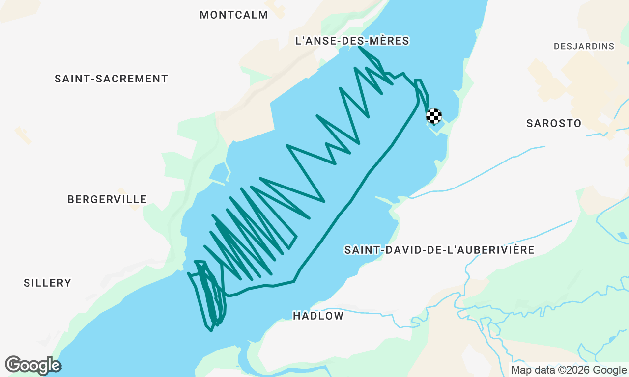 Voyage map
