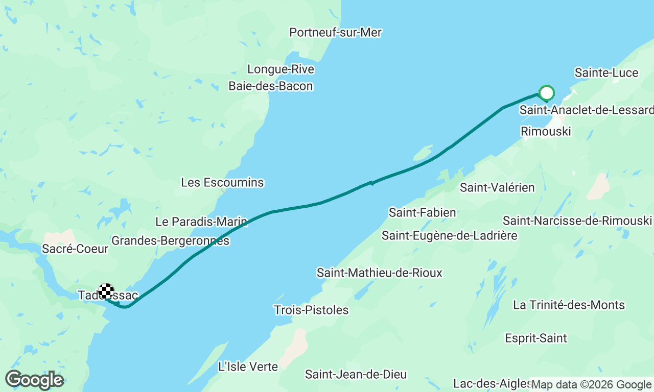 Voyage map