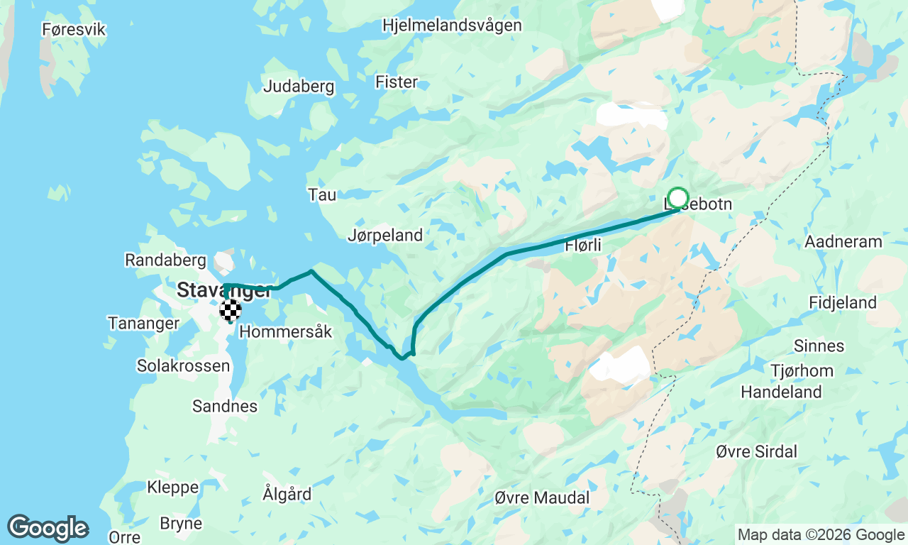 Voyage map