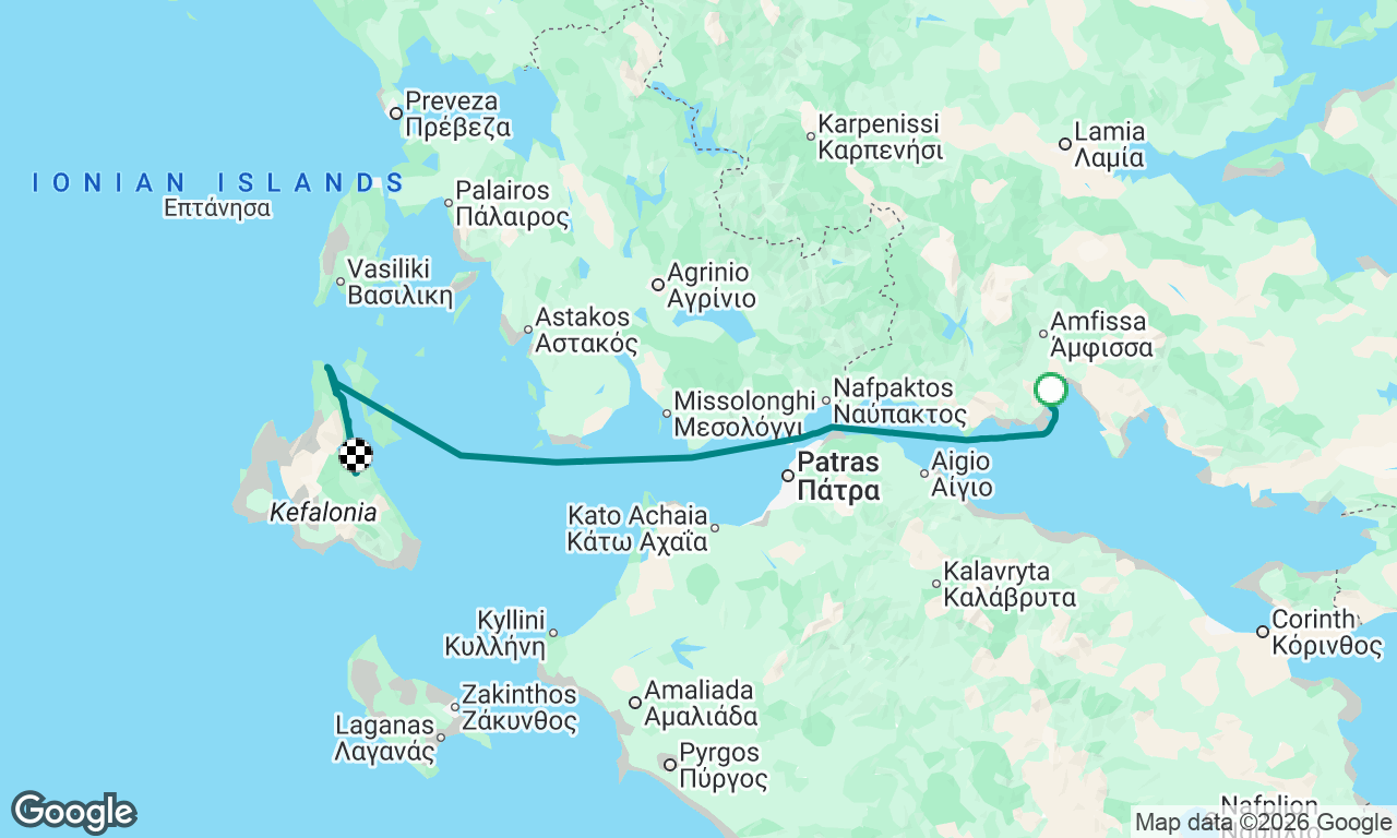 Voyage map