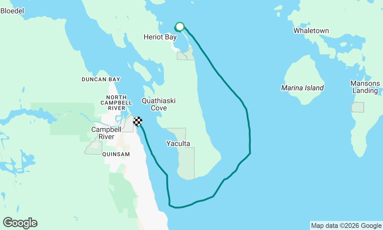 Day 6 - Heriot Bay to Campbell River