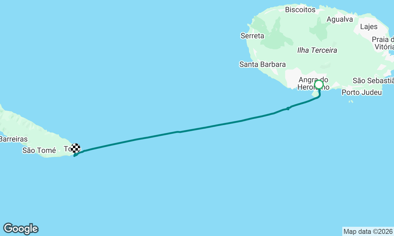Voyage map