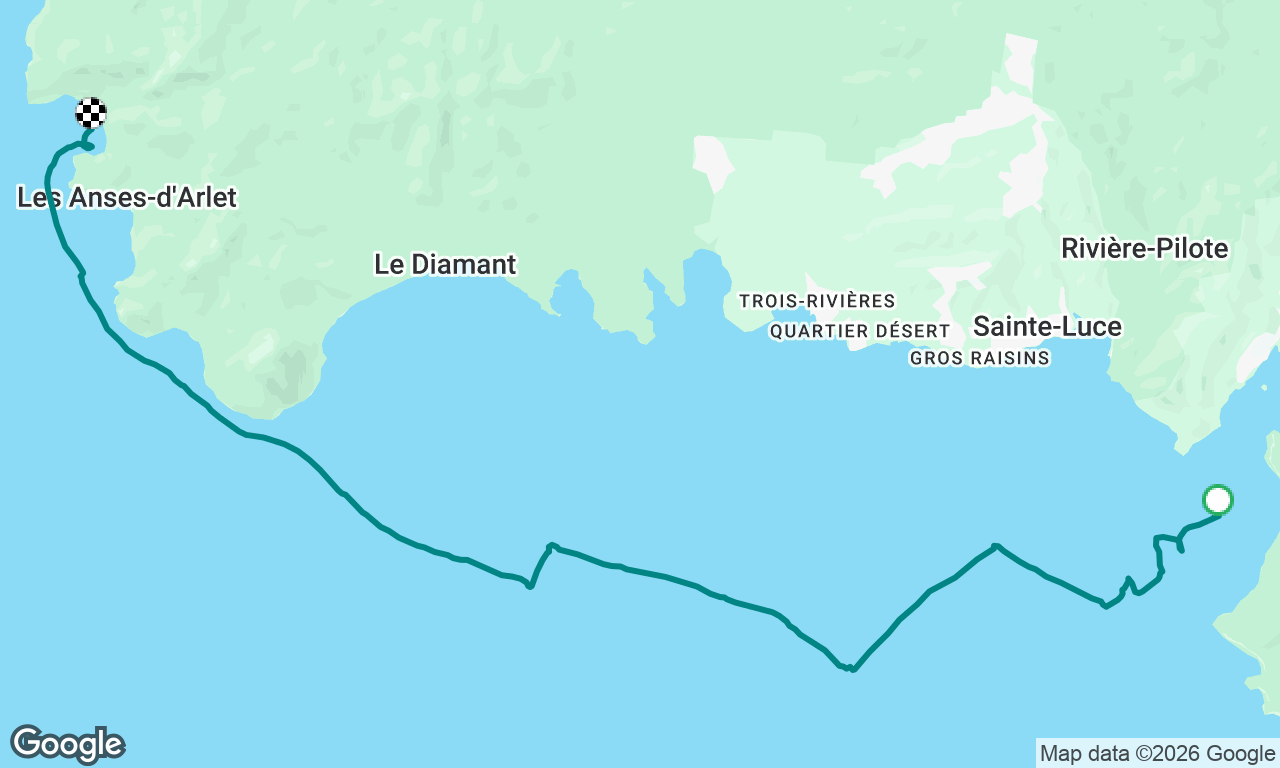 Voyage map