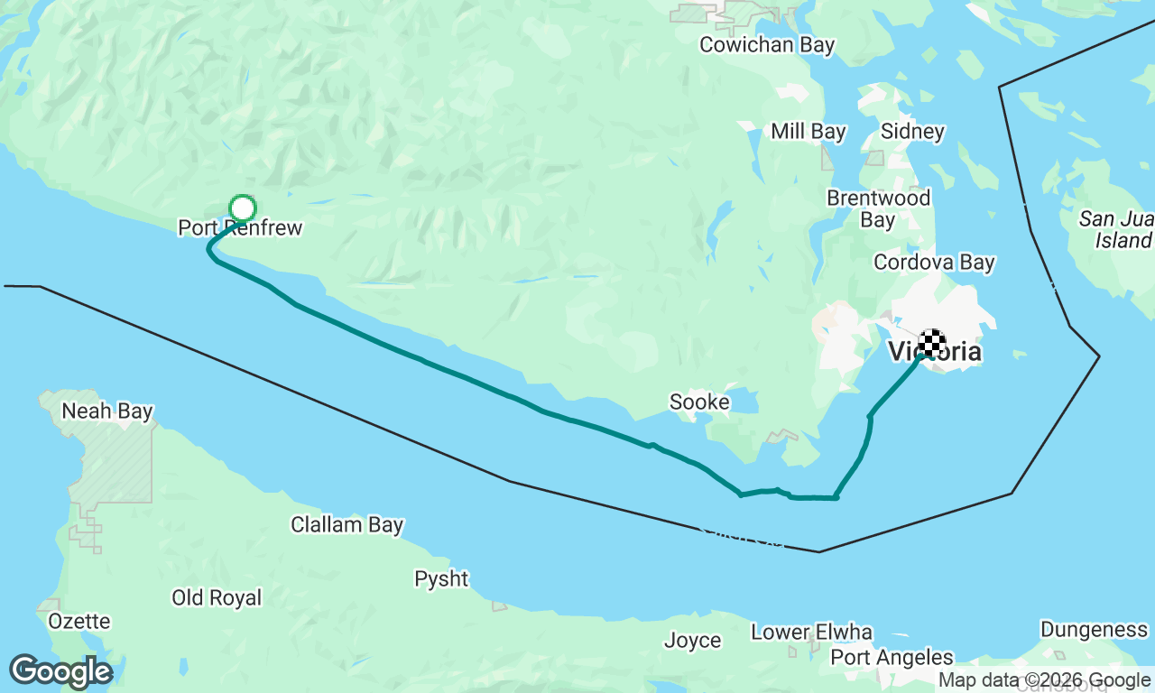 JibSet RRR Day 23
Port Renfrew to Victoria