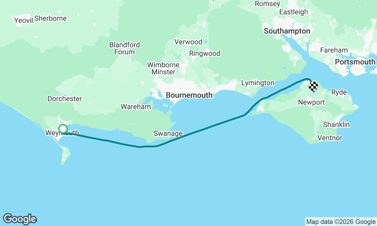 Weymouth to Cowes