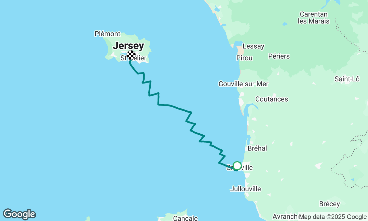 Day 5
Granville to Jersey