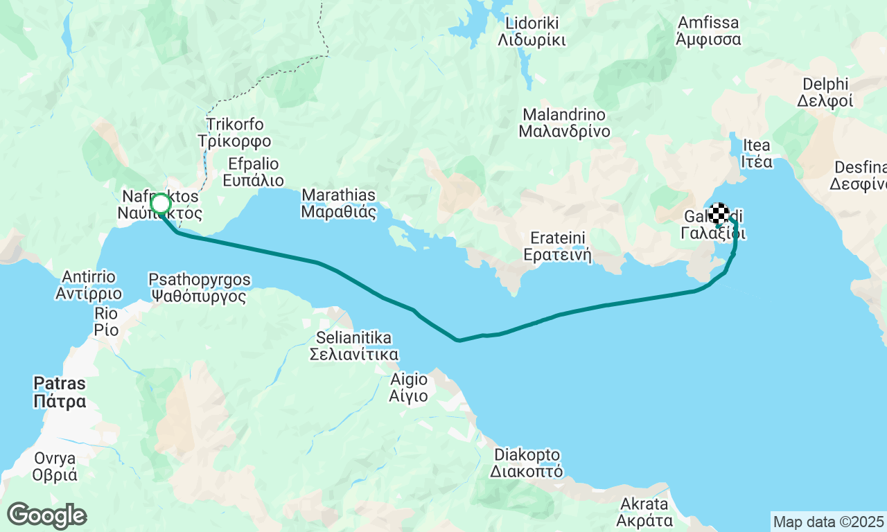 Nafpaktos - Galaxidi