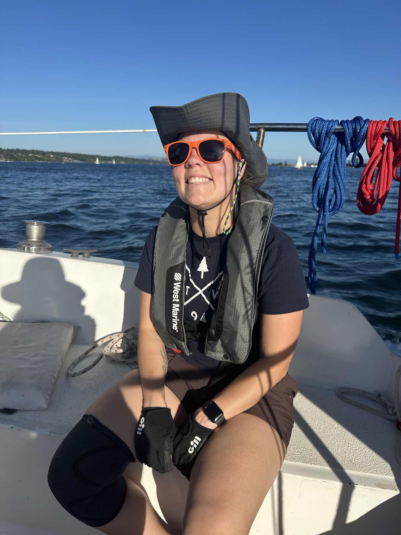 Thursday night sail on Calypte_2459C2FD-C340-4B6D-B80C-AAFFE7B144B6